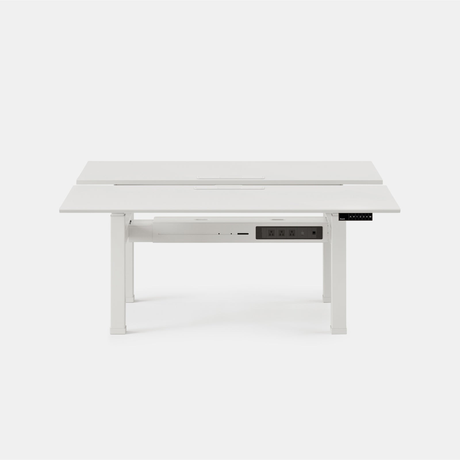 Top Color:White; Leg Color:White; Desk Size:60 inches x 30 inches;