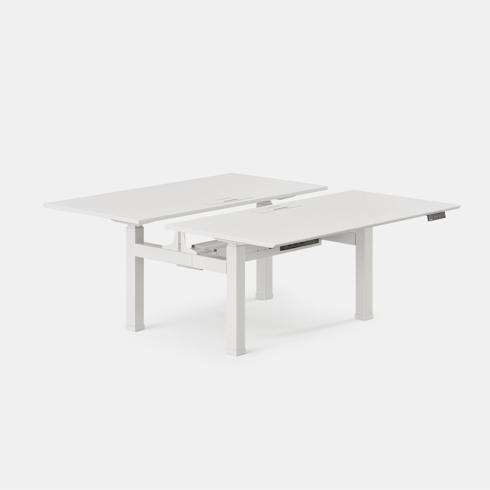 Top Color:White; Leg Color:White; Desk Size:60 inches x 30 inches;