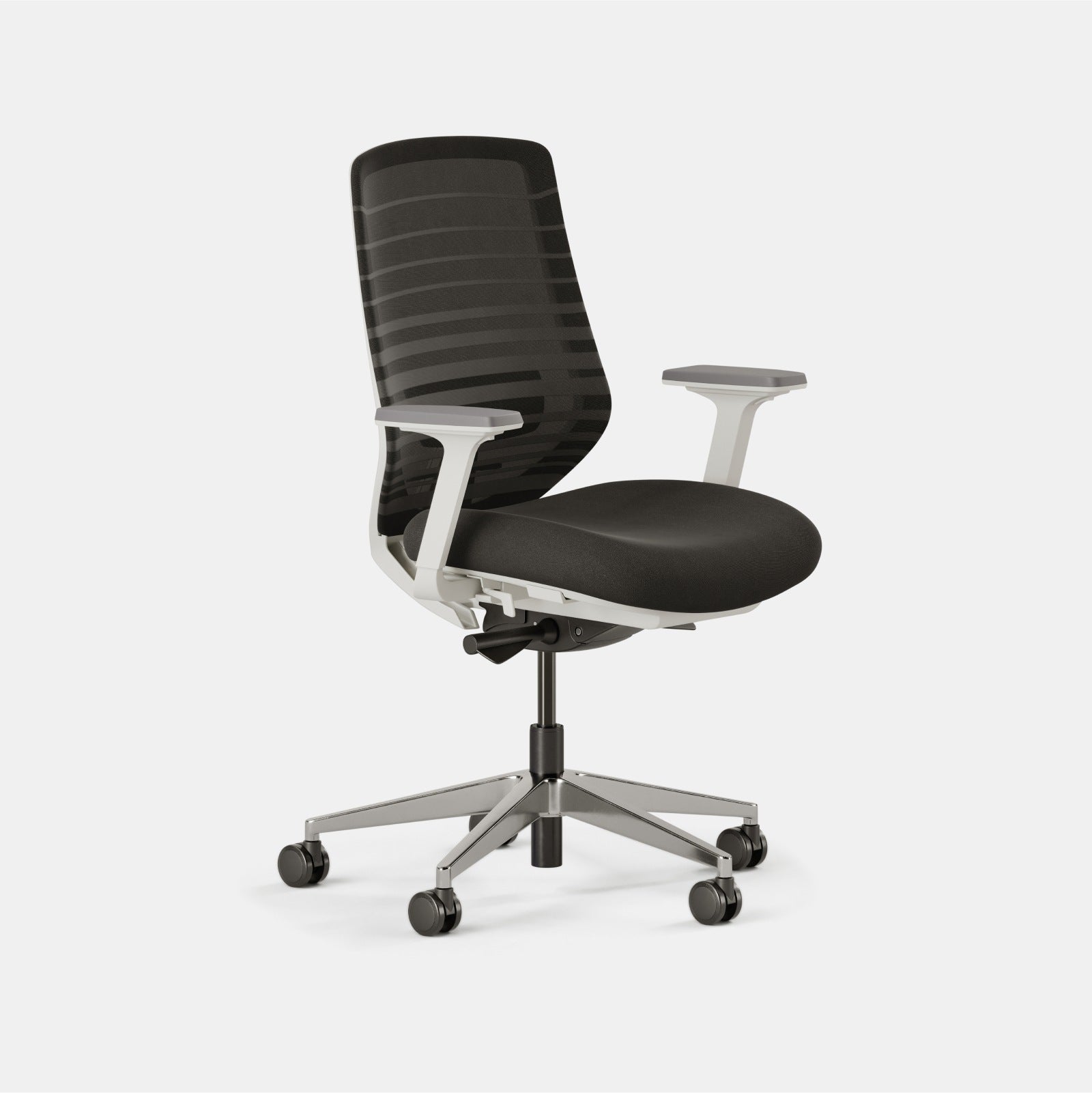 Seat Color:Black; Frame Color:White; Condition:Like New;