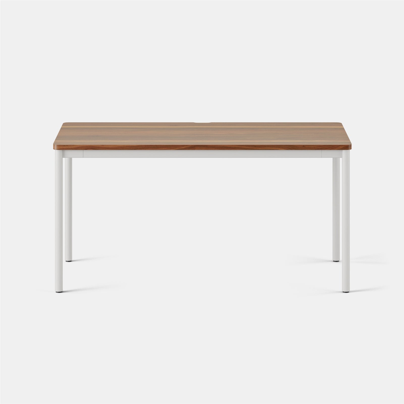 Color:Walnut/White; Desk Size:58 inches x 27 inches;