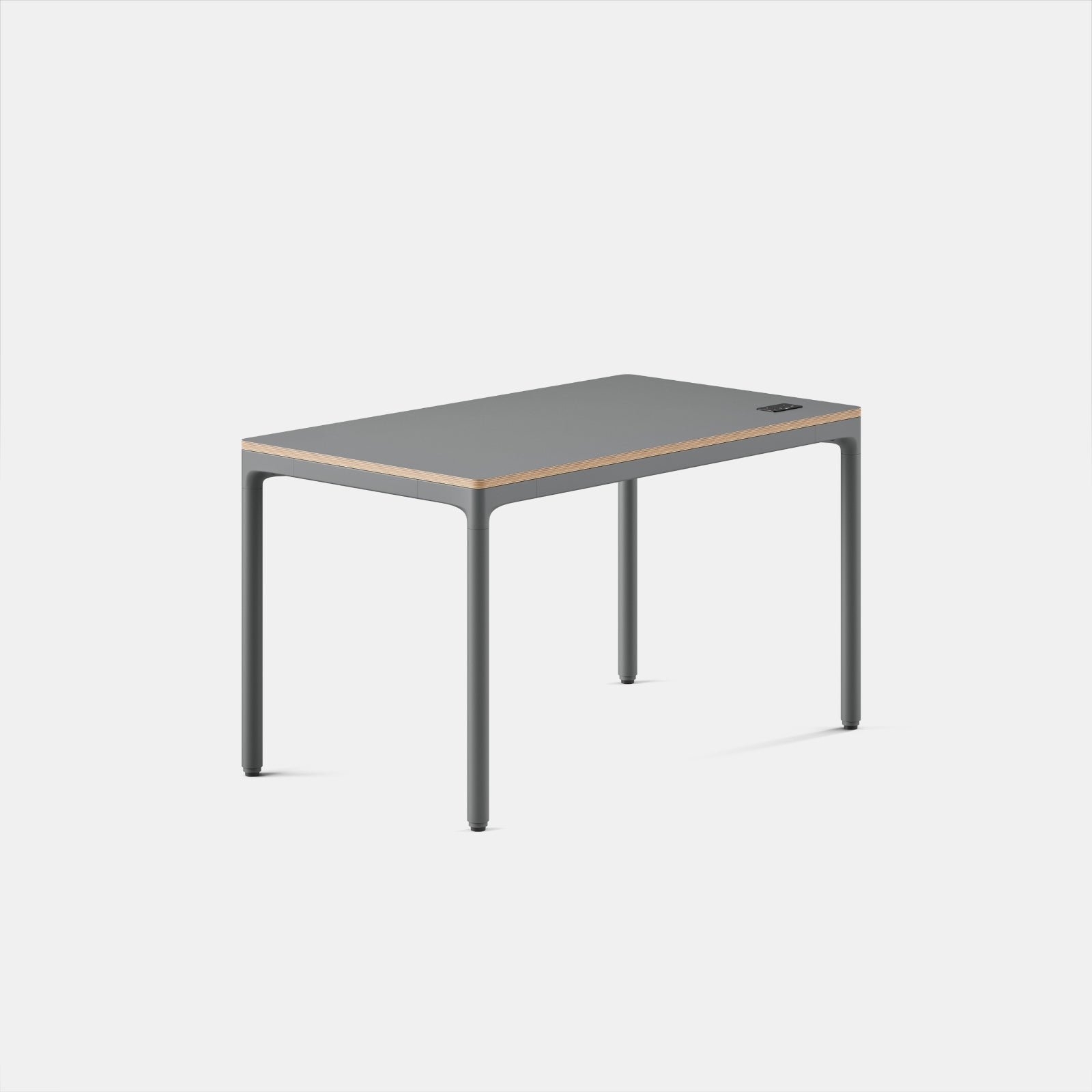 Top Color:Carbon; Leg Color:Carbon; Desk Size:48 inches x 27 inches;