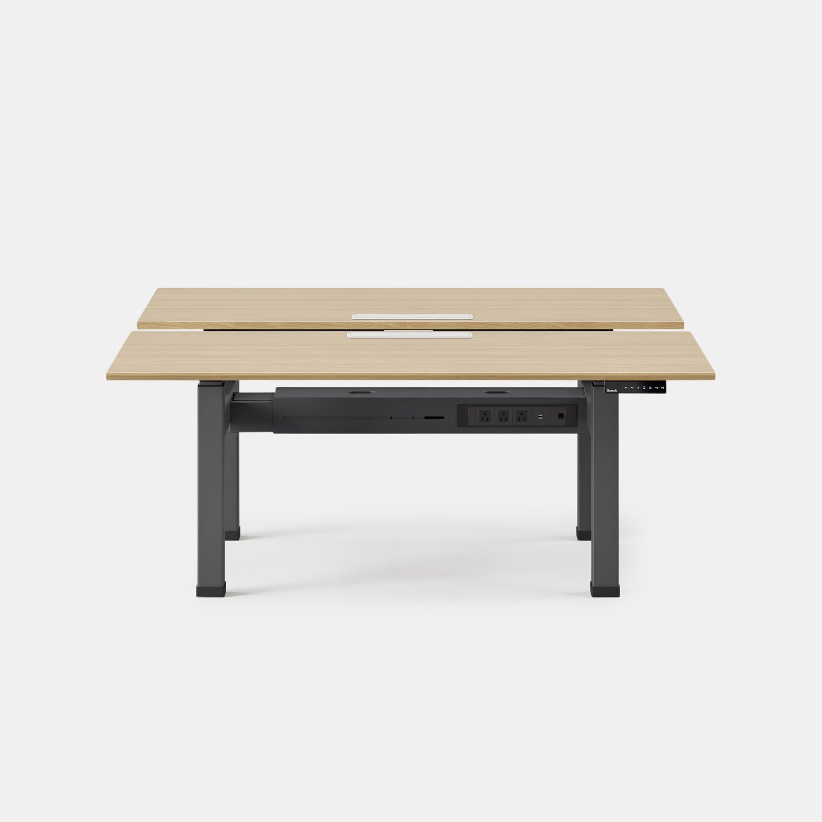 Top Color:Woodgrain; Leg Color:Charcoal; Desk Size:60 inches x 30 inches;