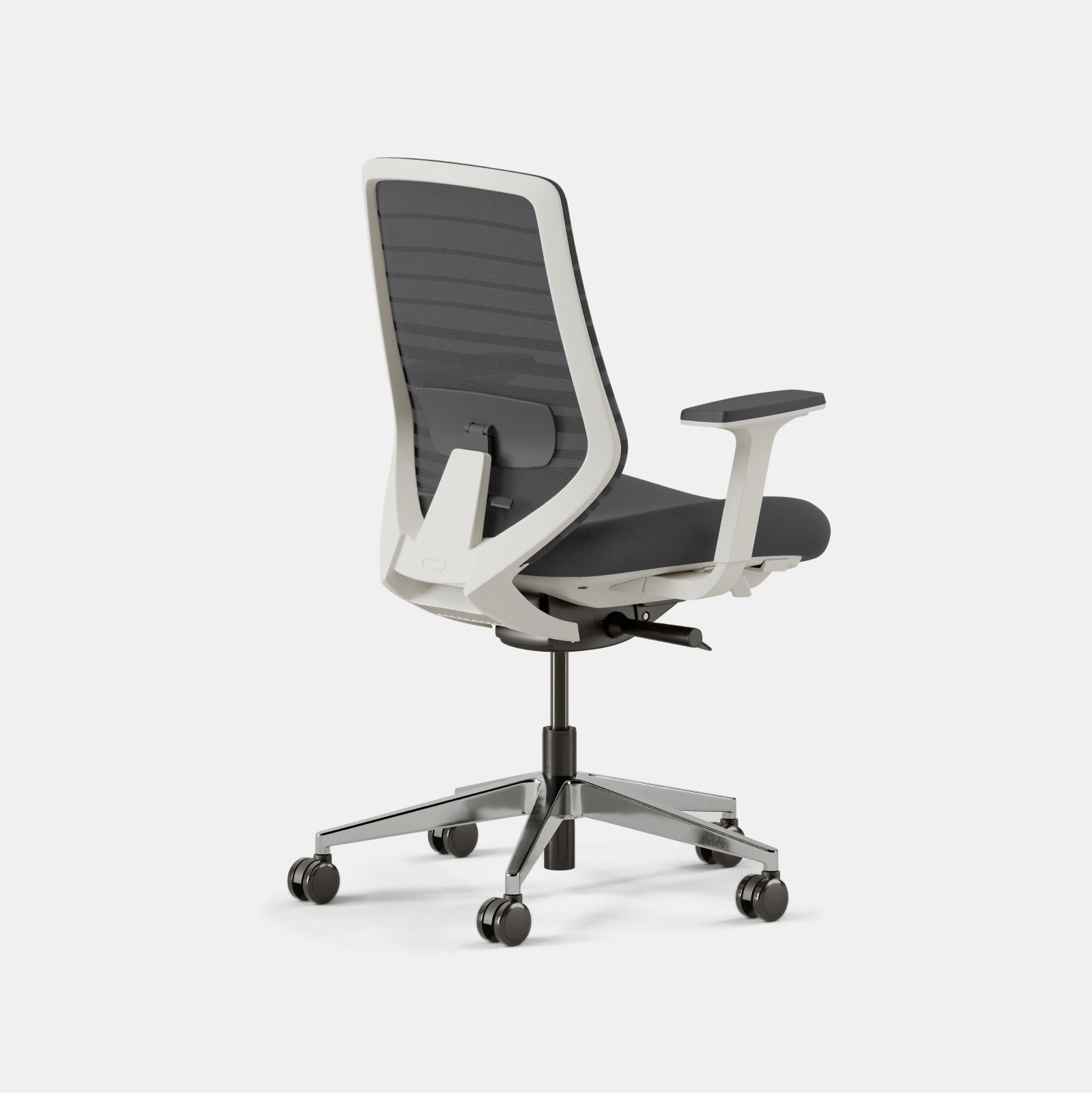 Seat Color:Graphite; Frame Color:White; Condition:Like New;